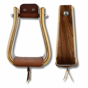 Deep Roper Wooden Stirrups