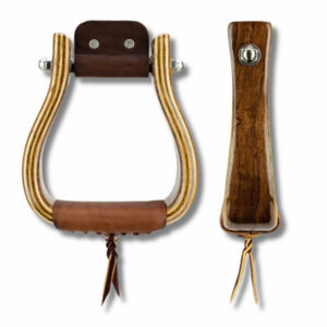 Flat Bottom Wooden Stirrup