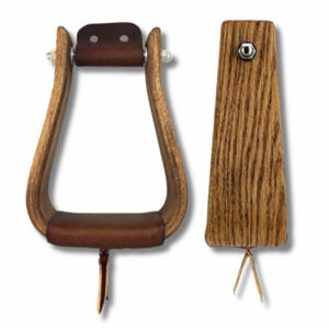 Deep Roper Wooden Stirrup