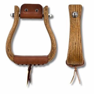 Flat Bottom Wooden Stirrup