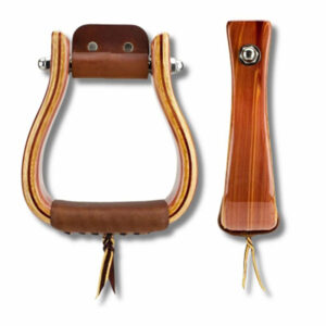 Flat Bottom Wooden Stirrup