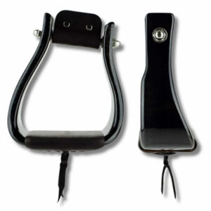 Angled Offset Wooden Stirrup