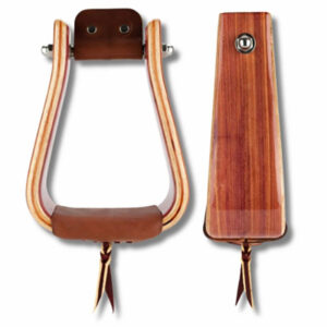 Deep Roper Wooden Stirrup