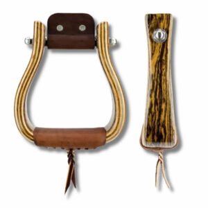 Flat Bottom Wooden Stirrup